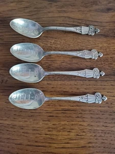 4 cucchiaini promozionali vintage Jell-O souvenir - Foto 1 di 7