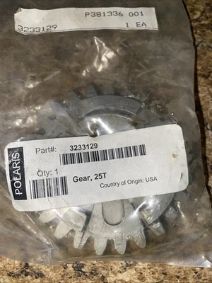 NUEVO OEM Polaris 3233129 25 dientes engranaje Sportsman Magnum 500 400 3233129 3233244 Foto 1 de 2