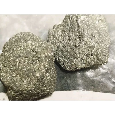 1lb Peru Pyrite Fools Gold Sm Stones 1/2" to 1" Avg - Image 1 of 2