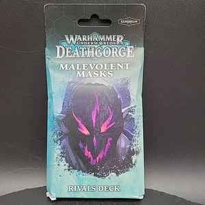 Warhammer Underworlds Deathgorge Malevolent Masks Rivals Deck Expansion - Picture 1 of 5