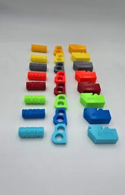 SET - sedan rubber, kick starter rubber, stop rubber, Piaggio & Gilera 125 - Image 1 of 4