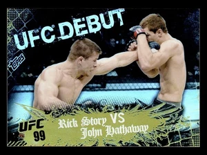 2010 Topps UFC Main Event #122 Rick Story Rifrattore Debutto - Foto 1 di 2