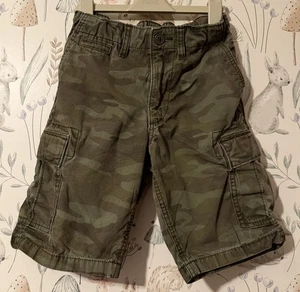 Boys Age 11-12 Years - Gap Camo Cargo Shorts - Picture 1 of 2