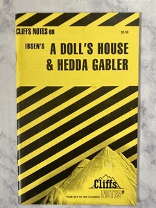 Cliff Notes On Ibsne's A Doll’s House & Hedda Gabler Trade Paperback Like NEW - Picture 1 of 3