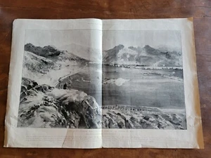 Greko Turkish War, Battle of Matti Print 1897 Illustrated London News - Picture 1 of 3