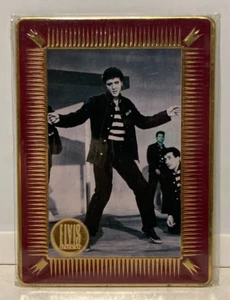 Tarjeta coleccionable Metallic Impressions 1995 ELVIS GOLD Películas Metal Coleccionista SELLADA - Imagen 1 de 6