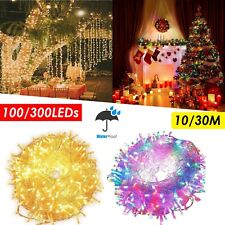 Christmas Icicle Light Tree Decoration LED Fairy String Light Xmas Party Outdoor