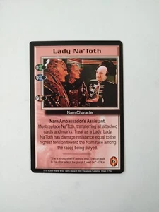 Lady Na'Toth - Wheel of Fire - B5 Babylon 5 CCG Rare NM - Picture 1 of 2