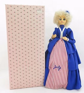 Calendario payaso vintage Brinn's Collectible 1986 'Star Spangled Banner' - Imagen 1 de 2