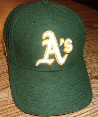 CHAPÉU DE PRÁTICA OFICIAL DE REBATIDAS OAKLAND A'S NEW ERA / BONÉ STRETCH MÉDIO / GRANDE - Imagem 1 de 4