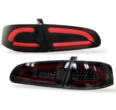 Lightbar VOLL LED Rückleuchten für SEAT IBIZA 6L 02-08 schwarz Heckleuchten LH - Bild 1 von 4