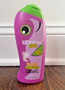 NEW UNUSED L'OREAL KIDS JUICY GRAPE CONDITIONER- DISCONTINUED 9OZ - Picture 1 of 3