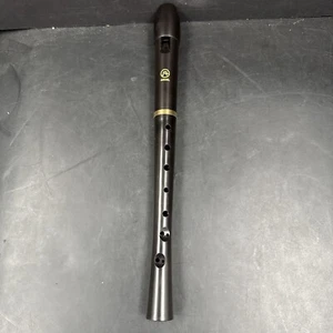 Peripole Flute Angel Black Soprano Halo Recorder - Picture 1 of 8