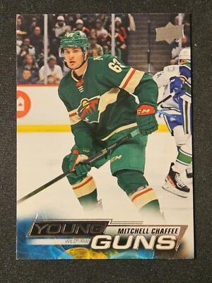 22-23 Upper Deck Mitchell Chaffee Young Guns Rookie 🚨🚨🚨 Minnesota Wild  - Image 1 of 2