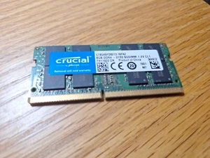 Crucial DDR4 8GB 2133 SODIMM Memory RAM PC4 2133 - Picture 1 of 1