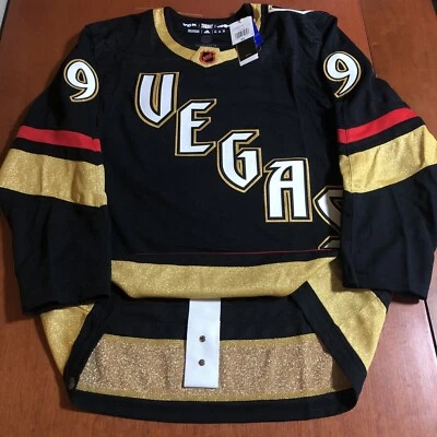 Adidas Jack Eichel Las Vegas Golden Knights Reverse Retro NHL Jersey Black 52 - Image 1 of 4