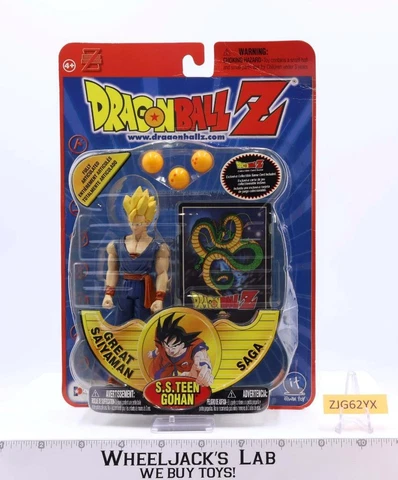 S.S.Teen Gohan Dragon Ball Z Great Saiyaman Saga 2000 Irwin Toys MOSC SEALED Cover