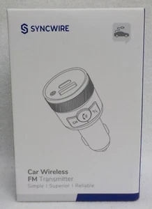 Syncwire Car Wireless FM Transmitter  SW-XC653 With USB C & A - Bild 1 von 2