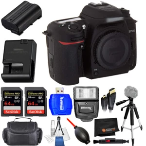 Cámara Nikon D7500 DSLR (solo cuerpo) - Paquete de accesorios de 12 piezas - Imagen 1 de 1