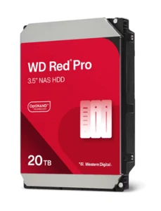20TB Western Digital WD Red Pro NAS WD202KFGX (7200RPM SATA III 512Mb Cashe) - Photo 1/3