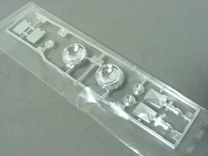 Tamiya 58618 Monster Beetle Cromo Espejos Faros Q-Parts Árbol Arena Quemador - Imagen 1 de 4
