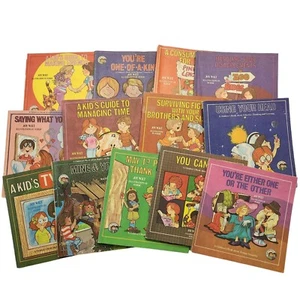 Vintage Joy Wilt Children's Books Ready Set Grow PB Life Skills Manners Emotions - Picture 1 of 11