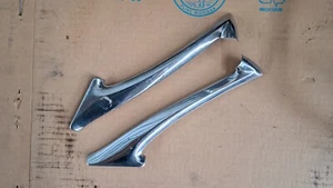1958 Chevy Bel Air Paint Dividers Diagonal Moulding Trim Stainless 58 Belair - Picture 1 of 6