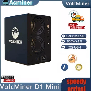 VolcMiner D1 Mini Pre LTC&Doge Coin Miner 2.2Gh/s 500W Ship on March - Picture 1 of 7