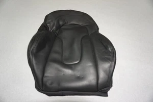AUDI R8 SEAT COVER BACK LEFT DRIVER FRONT 2008 2009 2010 2011 2012 BLACK OEM - Picture 1 of 7