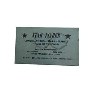 Star Finder Amateur Astronomers Stars Planets TRI-G CO Original Box - Picture 1 of 8