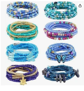 Belly Chain for Women Waist Beads Gold Chain Summer Beach Crystal Stomach Chain - Picture 1 of 3