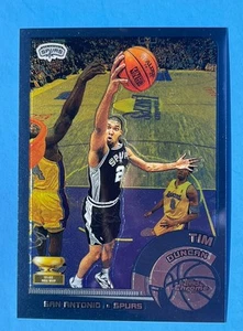 Tarjeta Tim Duncan 2002-2003 Topps cromada (con Shaq y Kobe), San Antonio Spurs #78 - Imagen 1 de 3