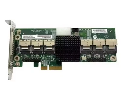 Intel RAID Expander Karte RES2SV240 24-Port SAS/SATA 6Gb E91267-203 Low Profile - Bild 1 von 2