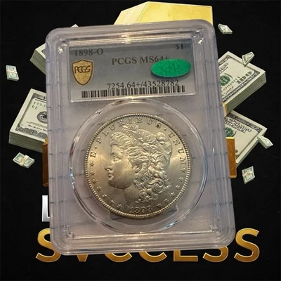 1898 O PCGS MS64+ CAC Sticker True Veiw - Image 1 of 3