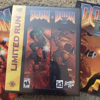 DOOM + DOOM II PS5 Playstation Limited Run Games 10th Anniversary 32X Variant - Image 1 of 4