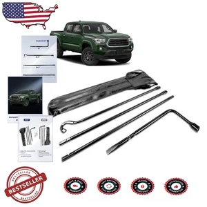 Complete Tacoma Tire Jack Tool Kit 2005-2022 Alloy Steel Polished Rust Proof - Picture 1 of 9
