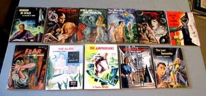 11-1950'S SCIENCE FICTION SCI-FI ALIEN-PULP PAPERBACK BOOK-FEAR- L.RON HUBBARD - Foto 1 di 15