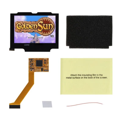 Game Boy Advance SP IPS LCD Backlight Kit with Laminated Lens - Hispeedido - Image 1 of 2