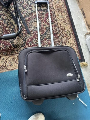 SAMSONITE ULTRA 3000XLT BOLSA DE COMPUTADORA EQUIPAJE DE MANO CON RUEDAS MALETA DURANTE LA NOCHE Foto 1 de 4