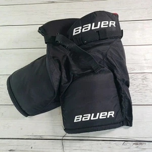 BAUER Youth Hockey Pants Pads LilSport Junior Youth Large Age 7-9 Sz 3'10-4'4 - Picture 1 of 9