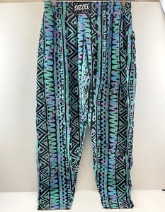 Vintage 80s Sizzle Pants Men’s Medium Muscle Gym Baggy Parachute MC Hammer 90s - Picture 1 of 5
