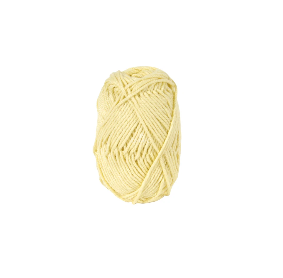 Natura Happy Algodón 3mm 20g Amigurumi Y Ganchillo Col. 787 Amarillo Foto 1 de 1