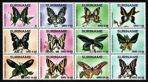 Surinam 2018 - Mi-Nr. 3046-3057 ** - MNH - Mariposas / Mariposas - Imagen 1 de 1