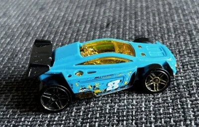 Hot Wheels Mattel Spectyte C37 Thailand Acceleracers Die Cast Car Blue #8 - Image 1 of 4