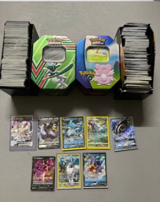Pokémon 100 Bundle includes a collection of *VMAX* *V* *EX* *GX**Ultra Rare**SR* - Image 1 of 4