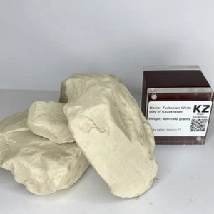 Edible Turkestan White Clay from Kazakhstan 400/850/1800 grams - Picture 1 of 1