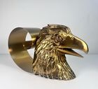 PM CRAFTMAN Vintage Solid Brass Eagle Letter Recipe Holder Paperweight
