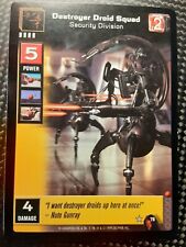 Decipher Star Wars Young Jedi Menace Maul CCG RARE UNPLAYED BB Droid Security