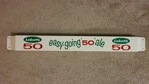 33'' Door push bar Labatt 50 Antique Beer Advertising sign - Bild 1 von 5