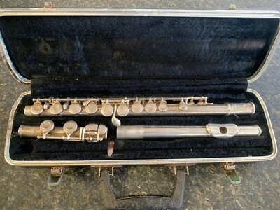 Sello Flauta Hecho por Selmer, Moneda 459.7 Gramos Plata Serie 21480 Estuche Original Foto 1 de 4